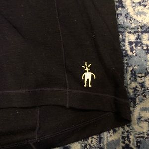 SmartWool PHD Black Quarter Zip Pullover